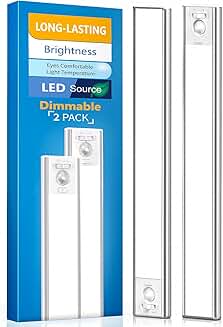 Wireless Rechargeable Under Cabinet LED Lights (2 Pack)