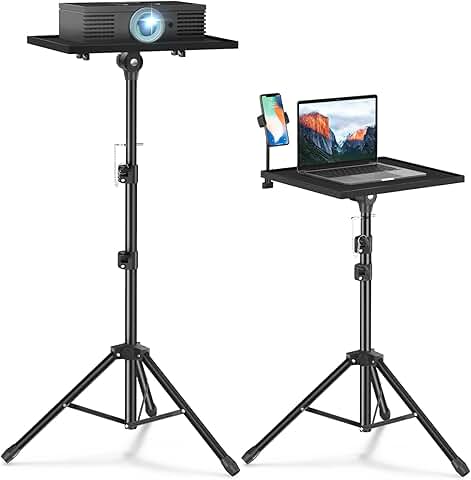 Adjustable Tripod Stand for Projector and Laptop
