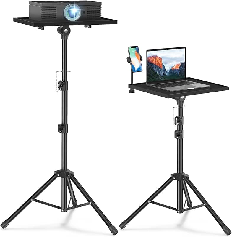 Adjustable Tripod Stand for Projector and Laptop
