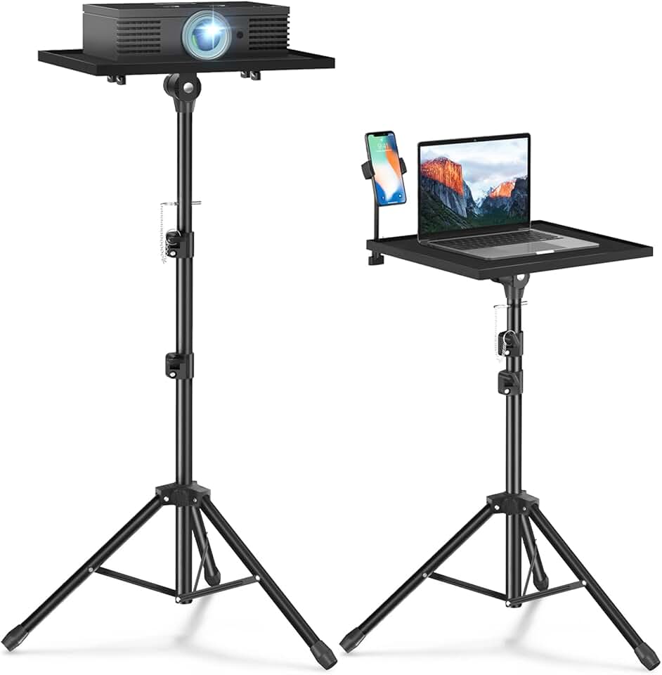 Adjustable Tripod Stand for Projector and Laptop