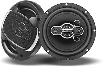 Pair of 6.5-inch 500W 4-Way Coaxial Car Speakers