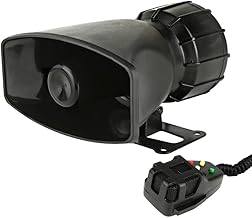 6-Tone Car Siren and PA System with Microphone