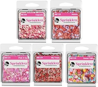 3,000 Tiny Polymer Clay Embellishments for Crafts and Scrapbooking