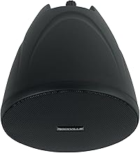 Black 4-inch Hanging Pendant Speaker for Indoor Use