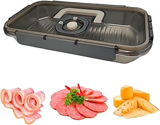 Large Stainless Steel Bacon and Deli Meat Storage Container