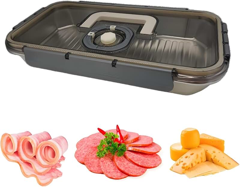 Large Stainless Steel Bacon and Deli Meat Storage Container