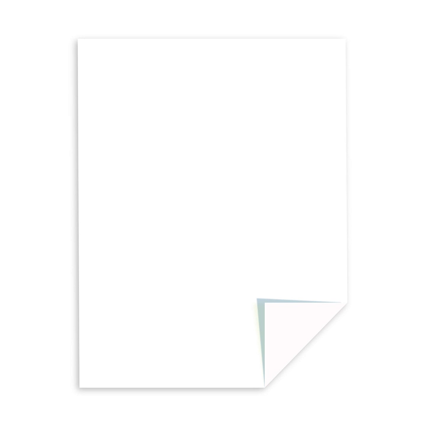 White 100% Cotton Resume Paper, 8.5 x 11, 24 lb, 100 sheets