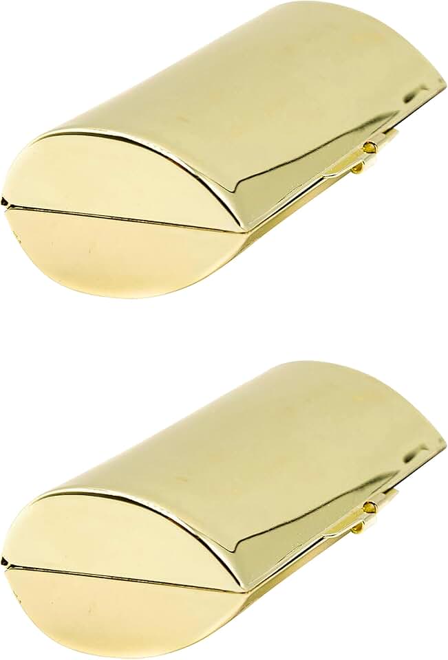 Set of 2 capsule lipstick cases with glass mirror