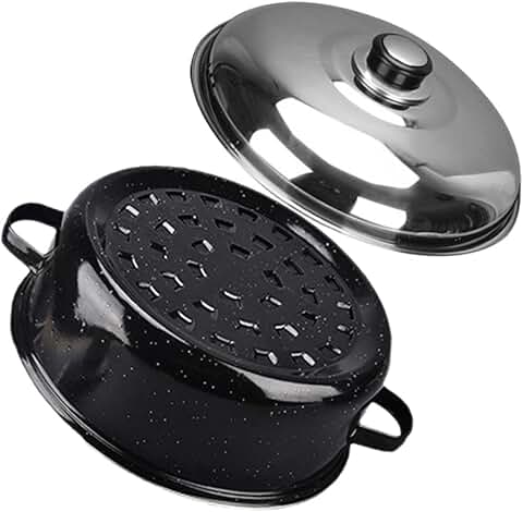 Oven Safe Roasting Pan with Lid