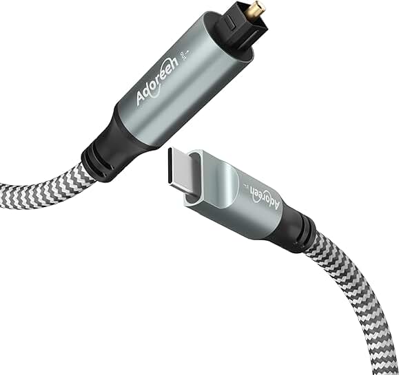 10 Ft USB C to Toslink Optical Audio Cable
