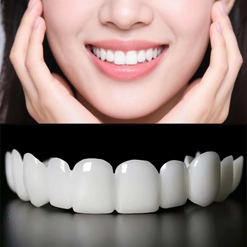 Two Pairs of Adjustable Smile Enhancers for Men and Women