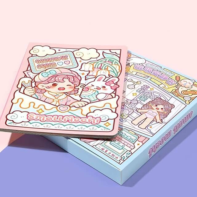 Small Mochi Stickers for Scrapbooking and Crafts