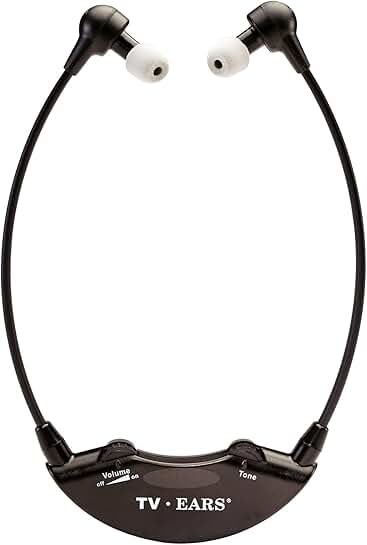 Wireless Headset Compatible with All TV Ears Systems