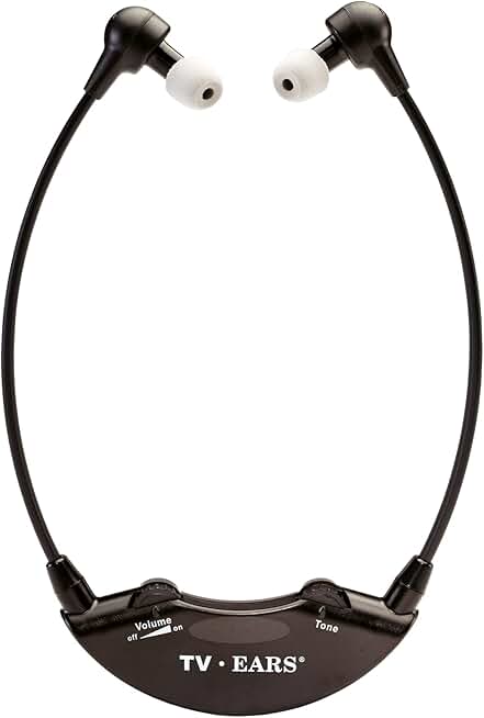 Wireless Headset Compatible with All TV Ears Systems