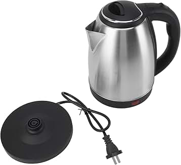 2L 1500W Stainless Steel Electric Kettle with Auto Shut Off