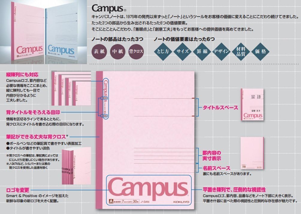 Blue B6 Ruled Notebook with 100 Sheets