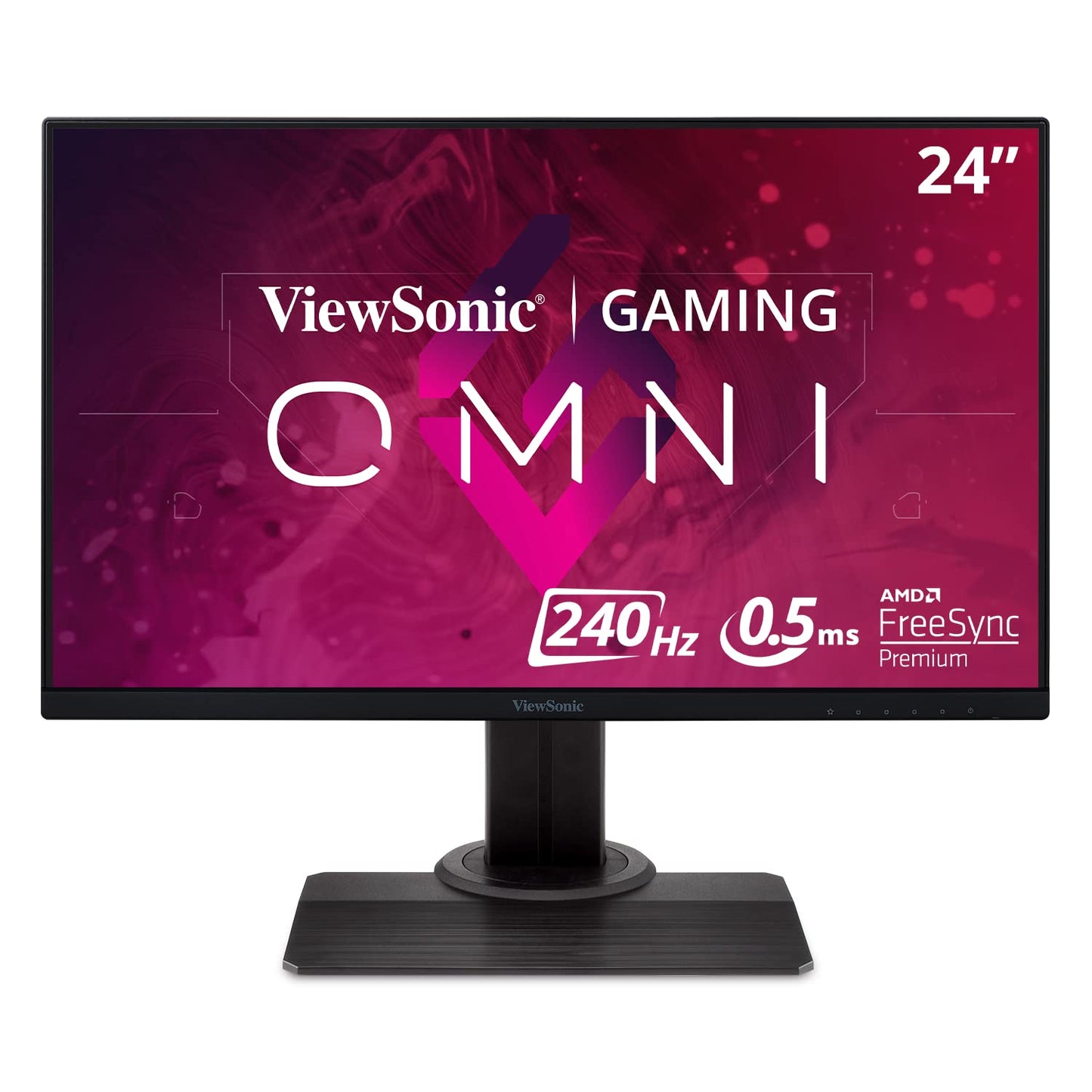 OMNI XG2431 24 Inch 1080p 0.5ms 240Hz Gaming Monitor with AMD FreeSync Premium, Advanced Ergonomics, Eye Care, HDMI and DisplayPort for Esports