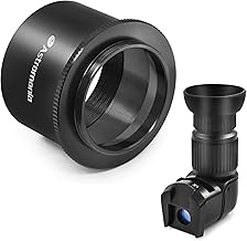 Right angle viewfinder with adapters and camera mount