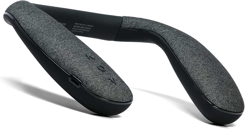 Wireless Neckband Speaker with 3D Stereo Sound and 12-Hour Play