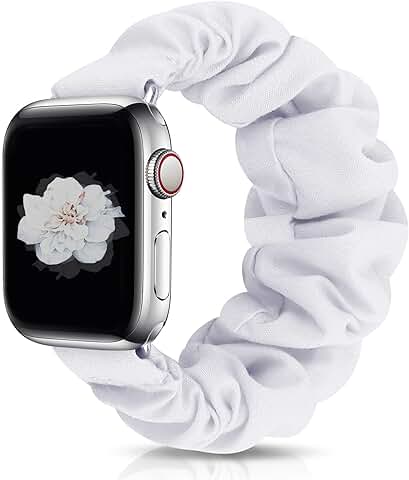 Elastic Scrunchie Watch Band for Women