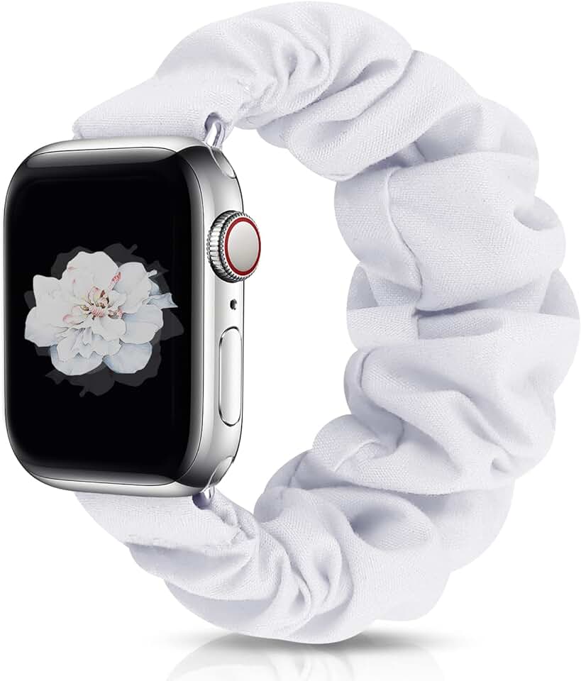 Elastic Scrunchie Watch Band for Women