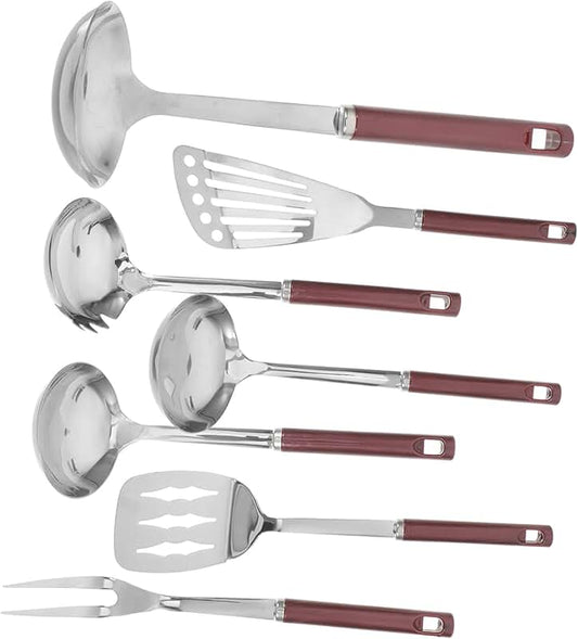 Set of 16 heat-resistant silicone kitchen utensils