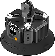 Solar-Powered Electronic Suction Cup Camera Mount