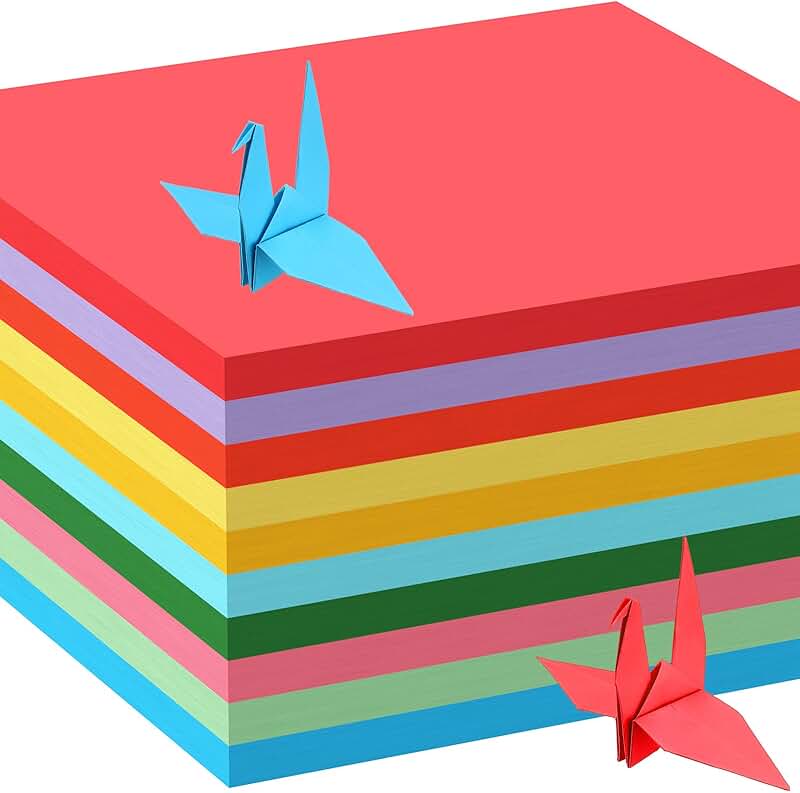 400 Sheets Colored Construction Paper for Kids