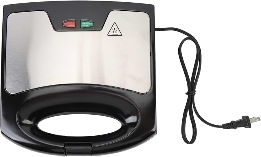Electric Panini and Sandwich Press for Home Use