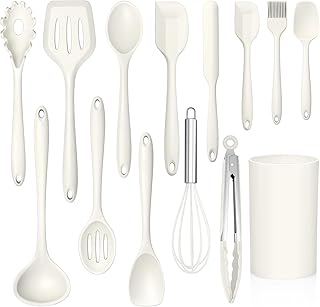 14-Piece Heat-Resistant Silicone Cooking Utensils Set