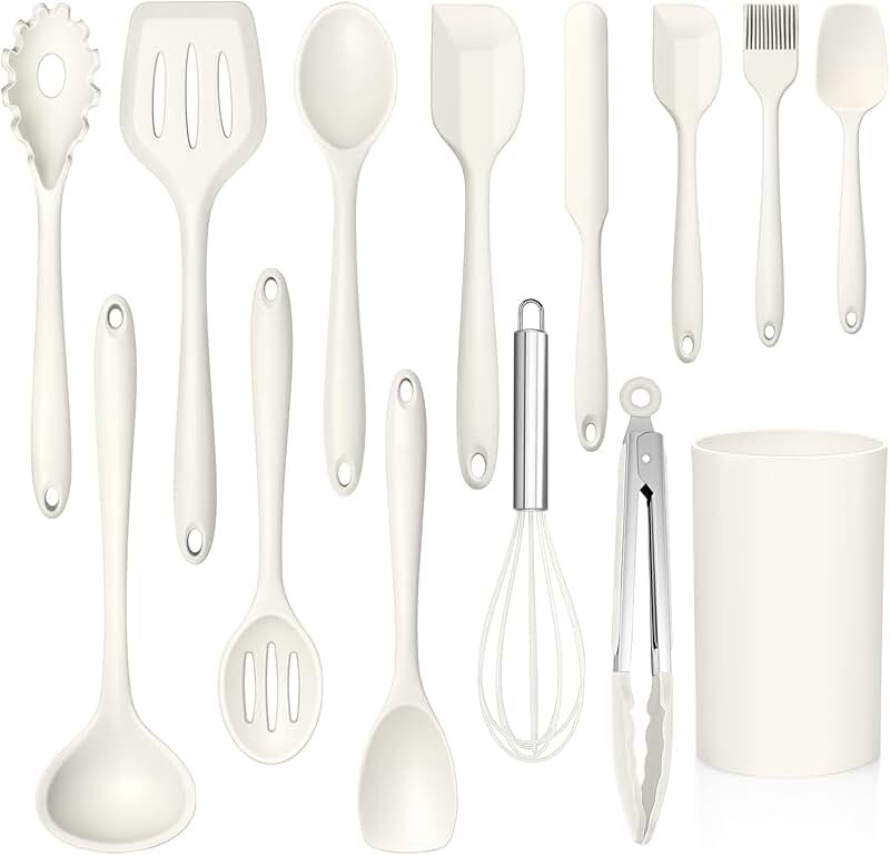 High Heat Resistant Silicone Cooking Utensils Set