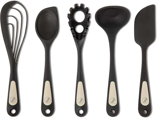 Silicone Turner Spatula Set, 6 Pieces, Heat-Resistant, BPA-Free
