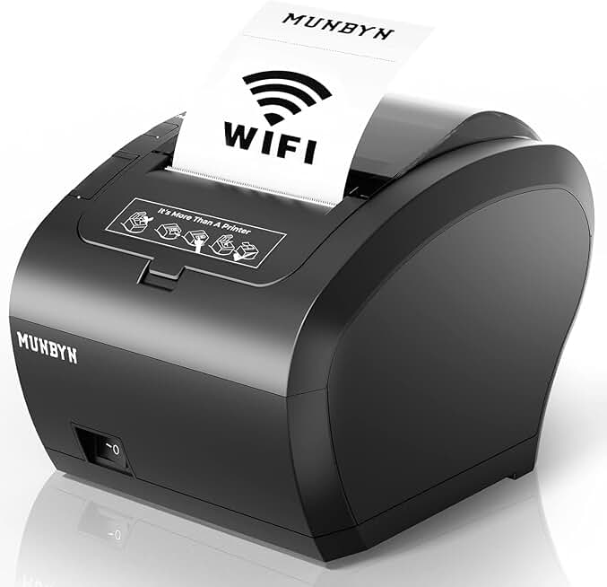 WiFi Receipt Printer with USB Port for Various OS