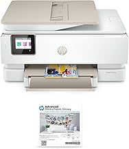 Wireless Color All-in-One Printer with Bonus Ink and Photo Paper