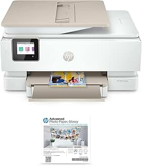 Wireless Color All-in-One Printer with Bonus Ink and Photo Paper
