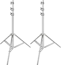 Heavy Duty 79-Inch Light Stand Set with Adapter