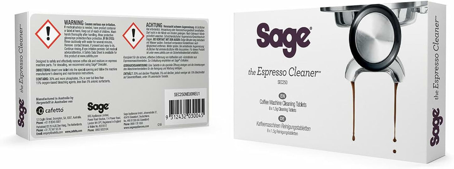 Espresso Cleaning Tablets, 8 Pack