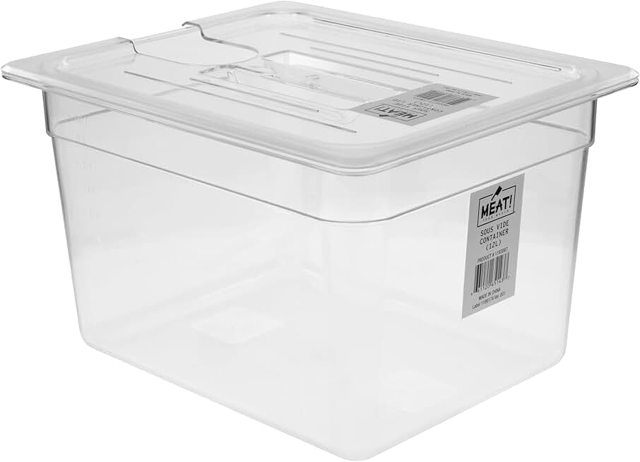 12L Commercial Sous Vide Container for Meat and Vegetables