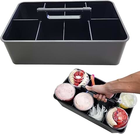 Large Portable Caddy for Cleaning Supplies and Tools