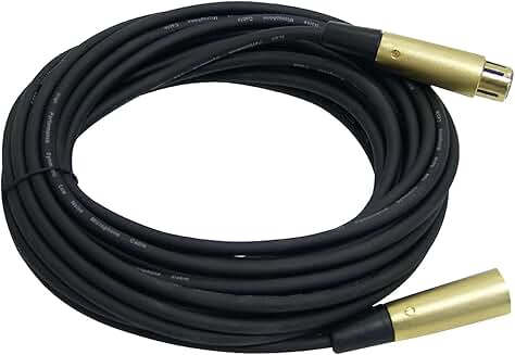 30-Foot XLR Microphone and Speaker Cable