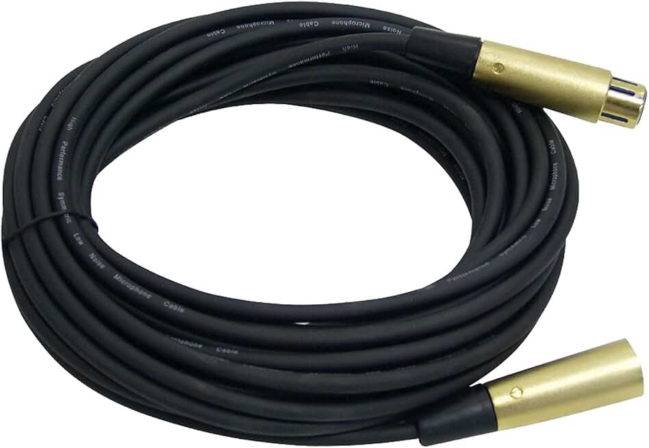 30-Foot XLR Microphone and Speaker Cable
