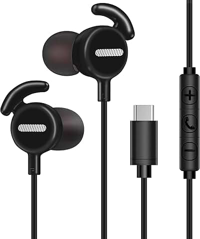 Wired in-ear headphones with mic and remote