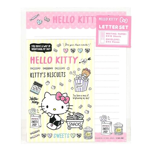 Hello Kitty Tulip Letter Set
