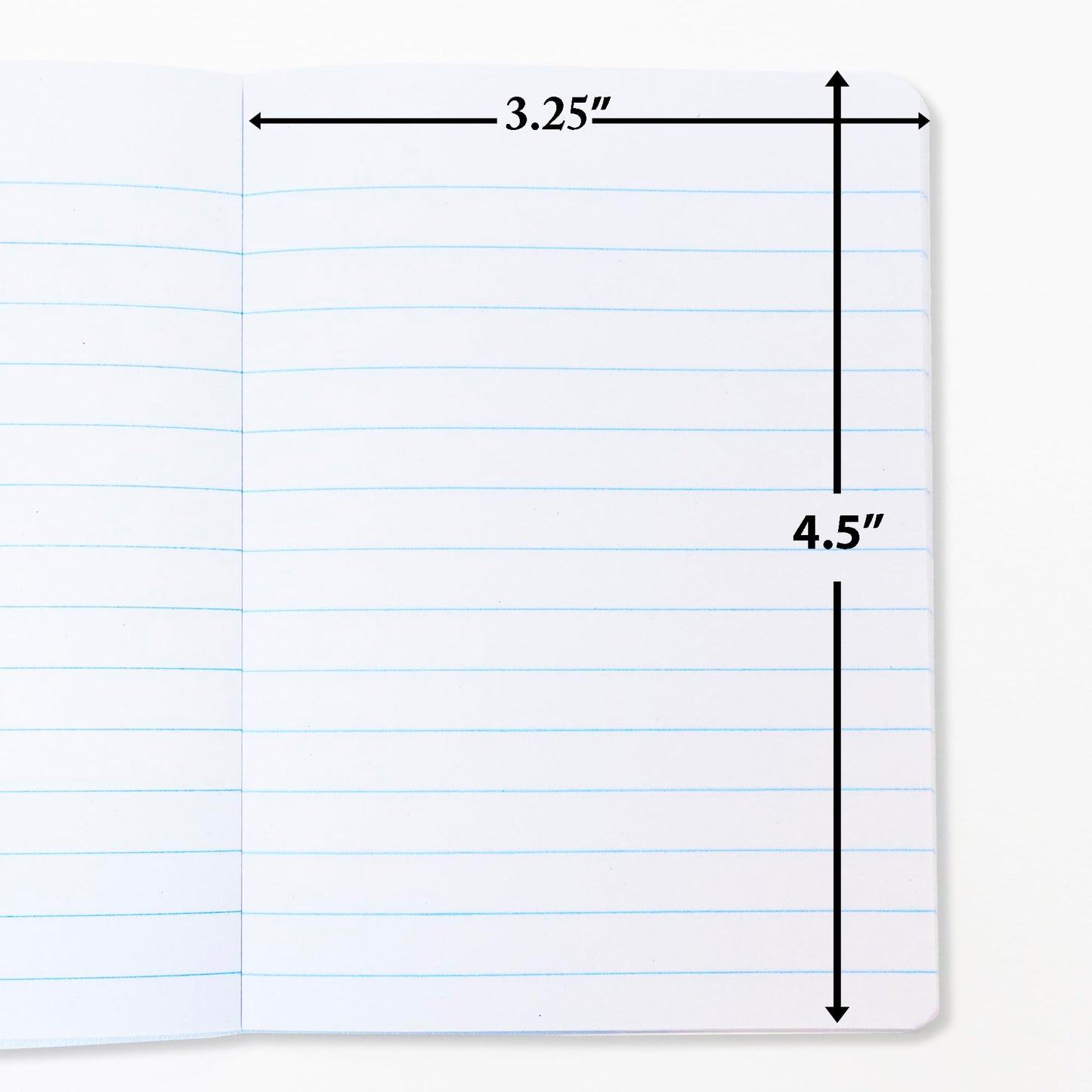 Small marble memo notebook, 80 sheets, 2 packs