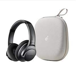 Wireless Over-Ear Noise Cancelling Headphones with 60H Playtime