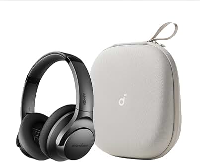 Wireless Over-Ear Noise Cancelling Headphones with 60H Playtime