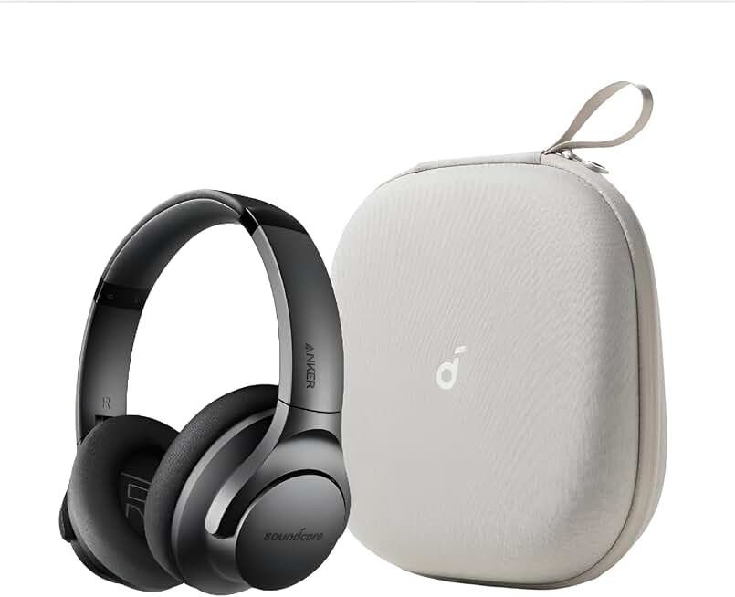 Wireless Over-Ear Noise Cancelling Headphones with 60H Playtime
