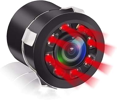 Embedded Waterproof Front and Rear View Camera with Night Vision