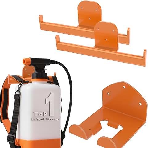 Garage Tool Storage Hooks, 3 Pack for Garden and Lawn Tools