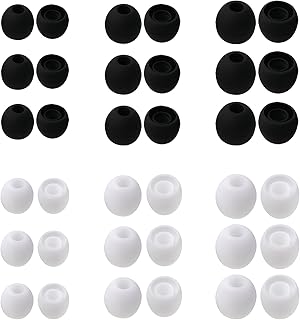 30 Pairs Soft Silicone Earbud Tips in Small, Medium, Large